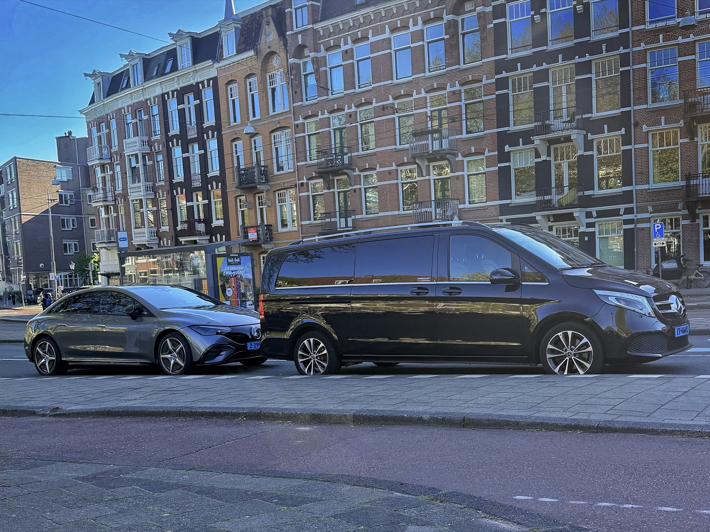 Mercedes EQE en V-Klasse in Haarlem — Prestige Executive Mobility