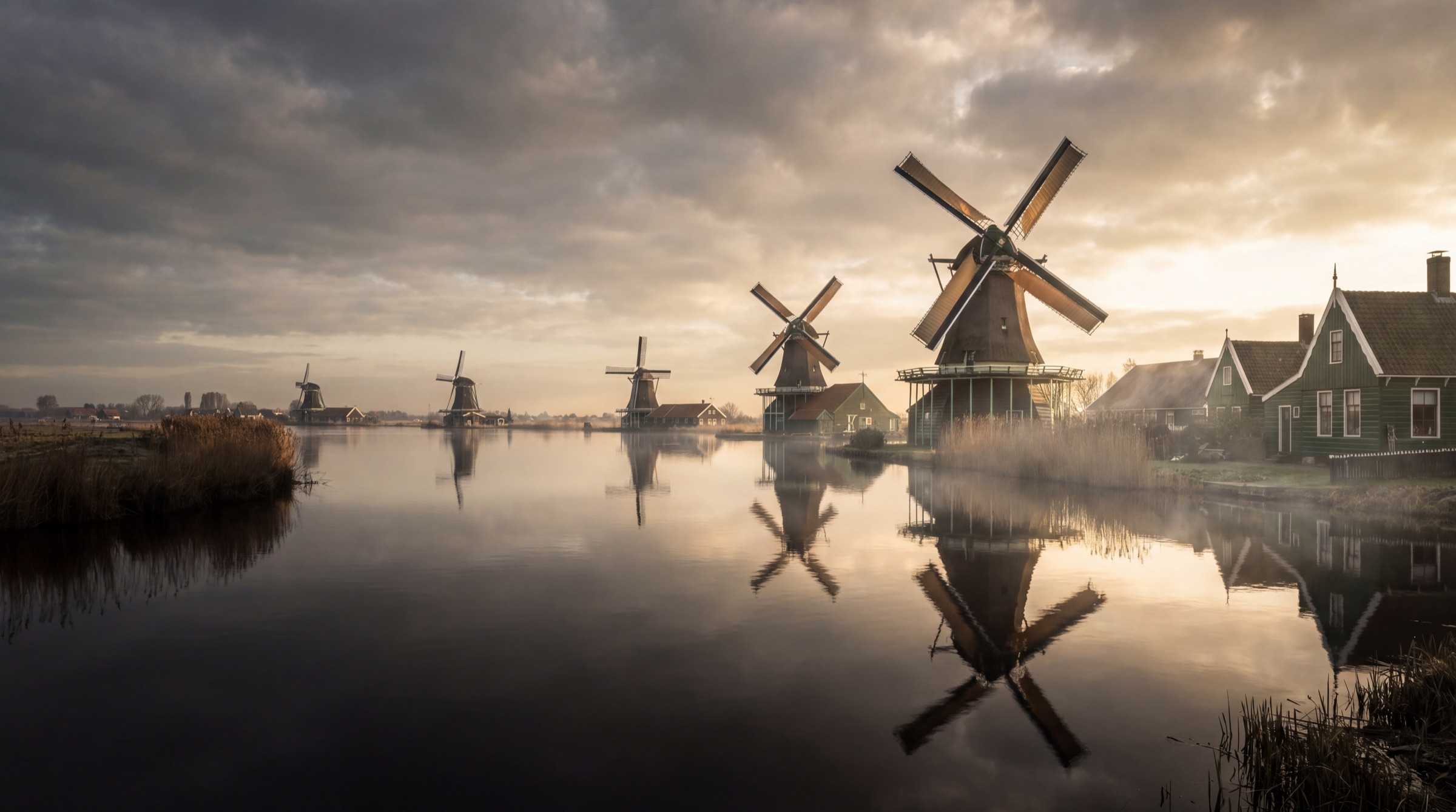 Tour Echte Holland — molens & dorpjes