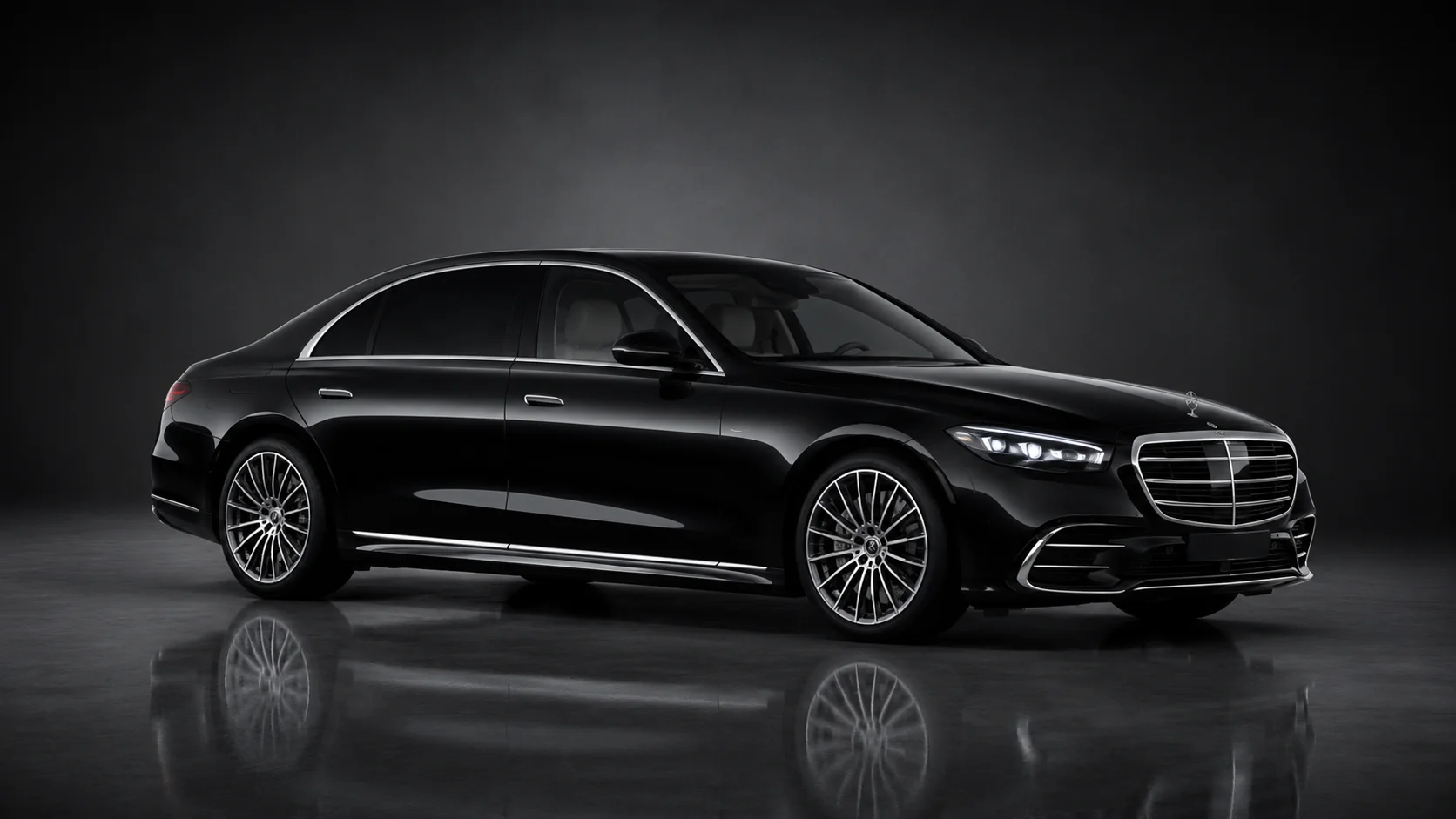 First Class sedan — Mercedes S-Klasse, BMW 7 Serie of BMW i7