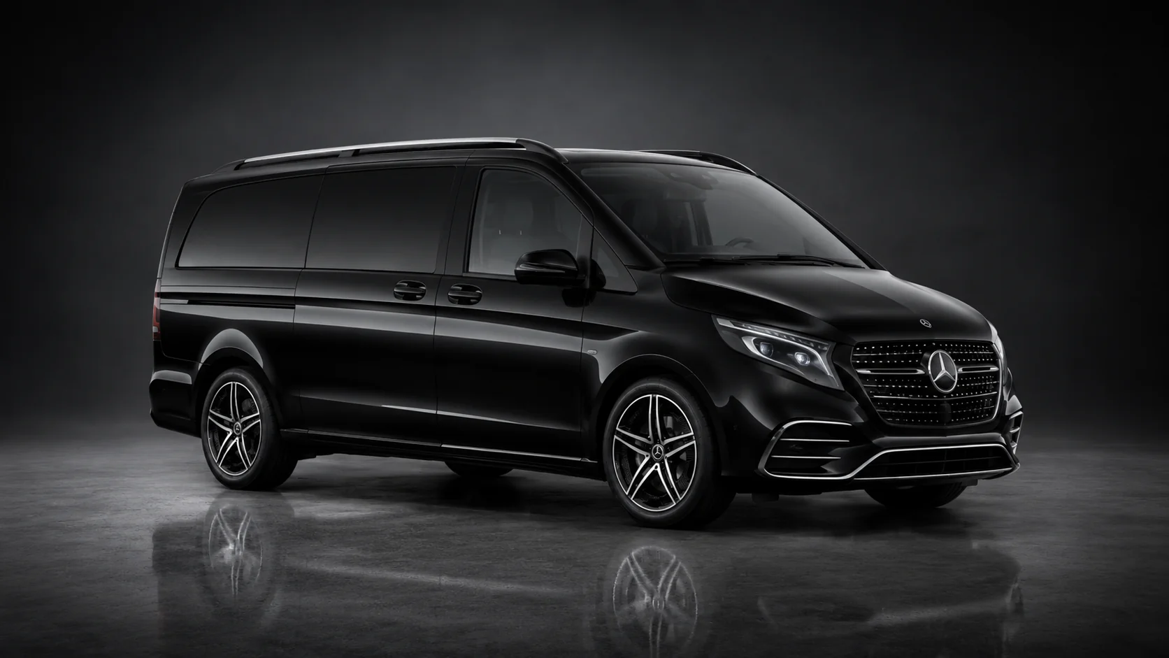 First Class Van — Mercedes V-Klasse of Mercedes EQV